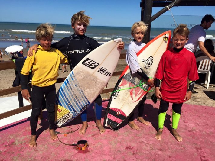 El semillero miramarense de Surf logran diferentes podios