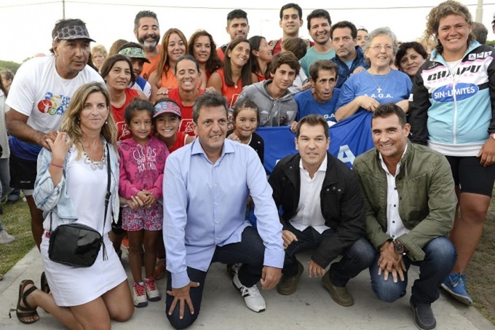 Massa hizo pie en Miramar: ““La Argentina necesita pensar como saca a los chicos de la droga”