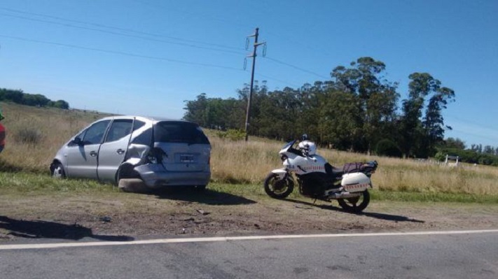 Choque en ruta 11 produjo demoras en el tránsito