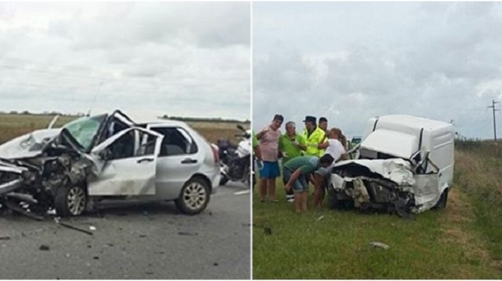 Trágico accidente en la ruta 11: un muerto y cuatro heridos
