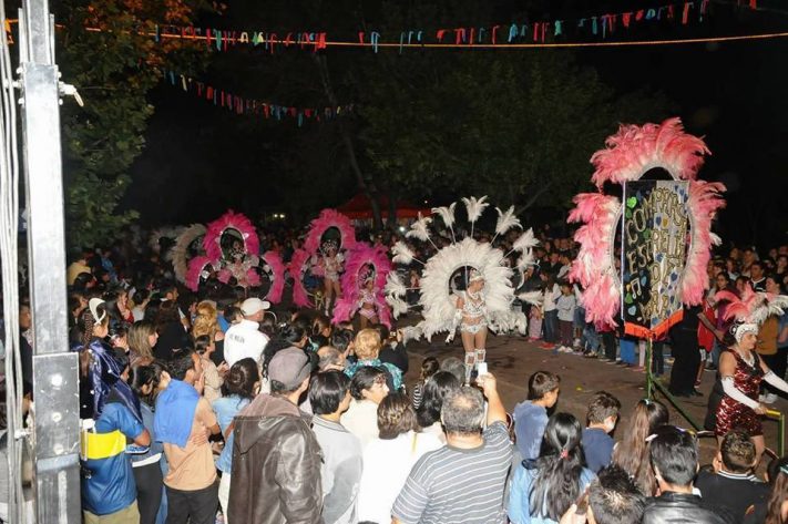 Otamendi festejo el carnaval