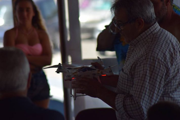 Miramar: Se desarrolló el Primer Evento de Drones + Ideas + Innovación, en el Balneario “Las Brusquitas”