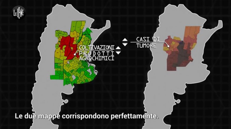 La televisión italiana muestra como el glifosato está matando a los argentinos