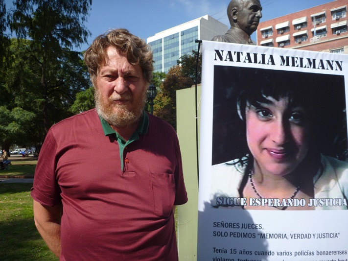 Caso Melmann: “Es una atrocidad que después de 16 años intenten liberar a los asesinos de mi hija”