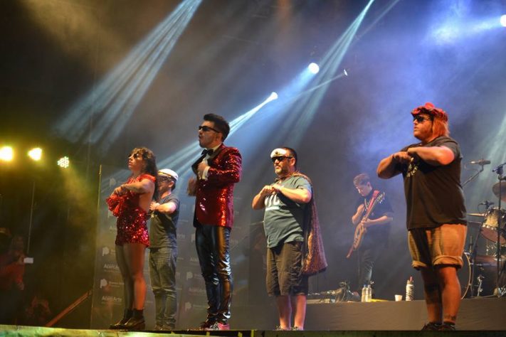 Miramar: Ante una multitud brindó su show Miranda