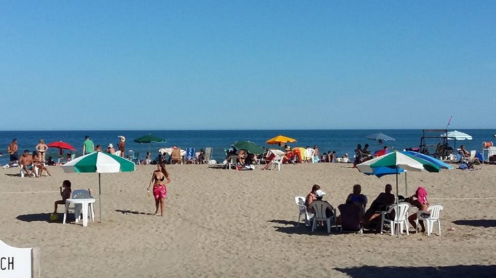 Arde Miramar: la sensación térmica alcanzó los 39 grados