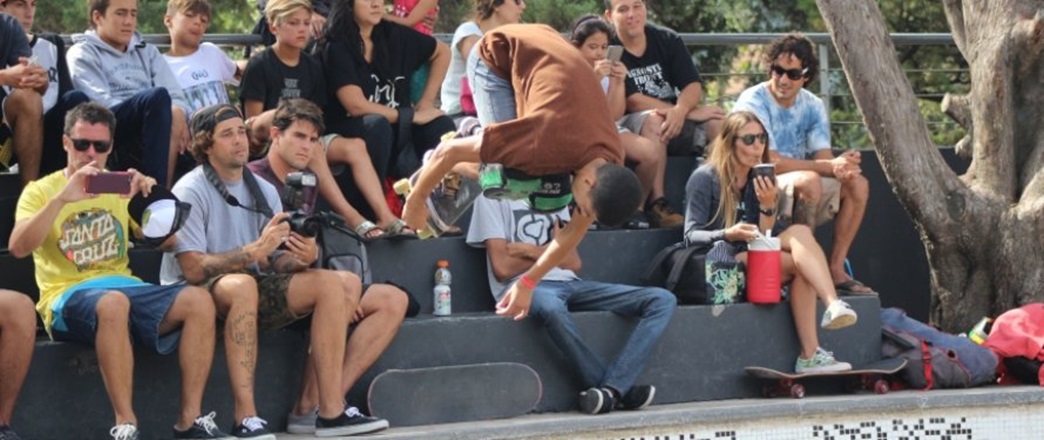 El Skate le puso color al Bowl de Miramar