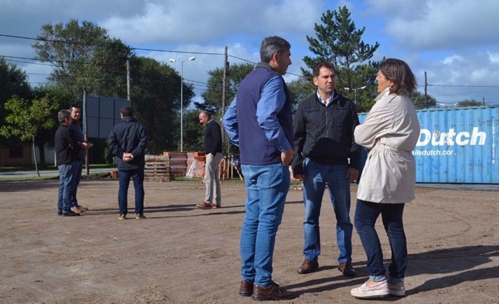 Continúa la construcción del primero de tres nuevos jardines en Miramar