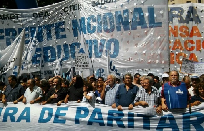 Conflicto docente: Fracasó la reunión y anunciaron paro los días 29 y 30 de marzo