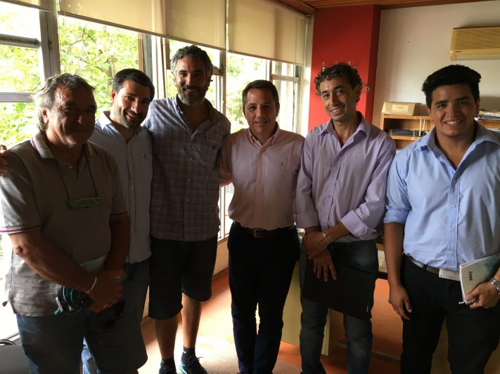Gral. Alvarado: Importante reunión de autoridades del Colegio de Técnicos con el Secretario de Obras Públicas