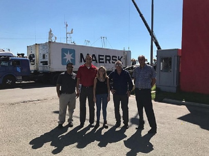 Representantes de Siemens Energy se refirieron al Parque Eólico que se construirá en Miramar