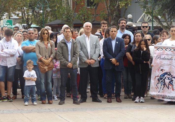 A 35 años de la guerra de Malvinas, en Miramar, se homenajeo a los Veteranos de Guerra