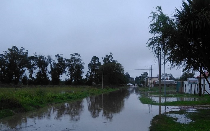 Miramar: siguen las precipitaciones y complican a la zona periférica de la ciudad