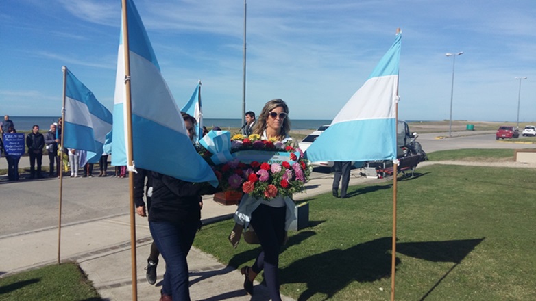 En Miramar se conmemoró el 35° Aniversario del hundimiento del Crucero “Gral. Belgrano”