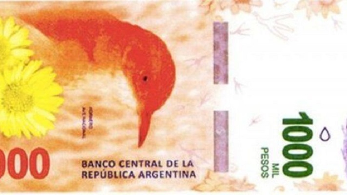 El hornero de $1.000 sale a la calle en octubre