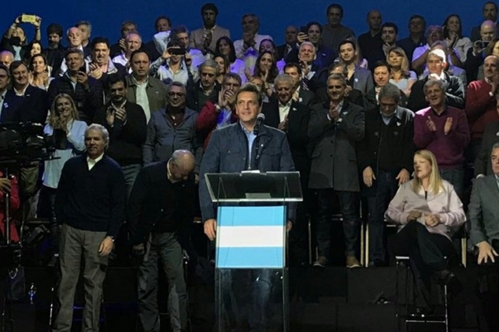 Las diez frases más fuertes de Massa en el lanzamiento de Un País