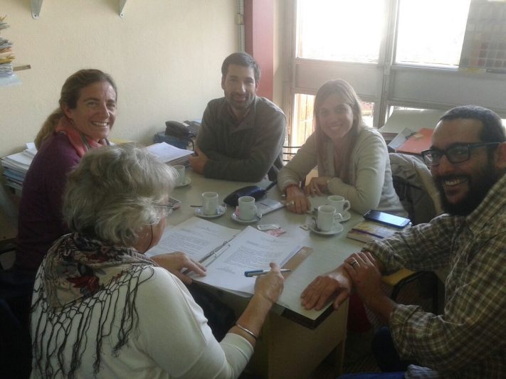 Reunión de Planificación, Discapacidad, Obras Privadas y Extensión Universitaria de FAUD.