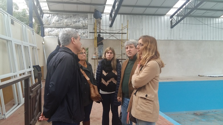 Gral. Alvarado: la Dirección de Deportes recibió a integrantes de Inareps