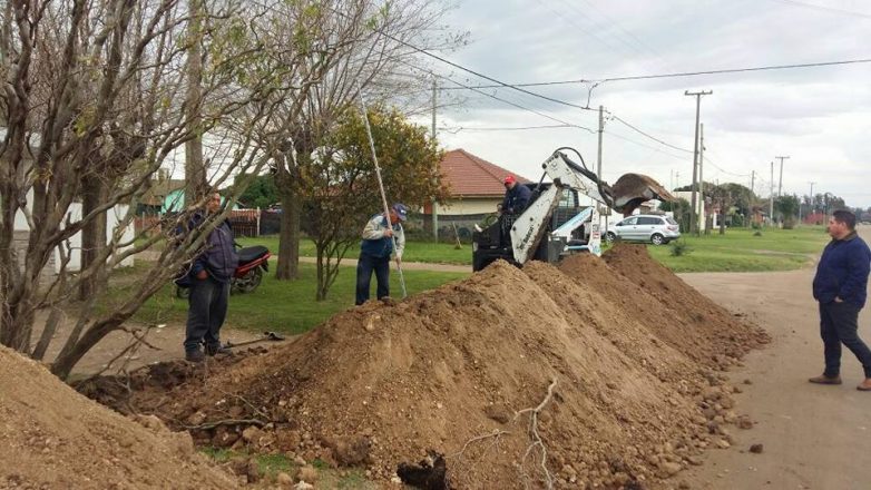 Miramar: en el barrio de “Parquemar” se realizarán 34 cuadras de cloacas.