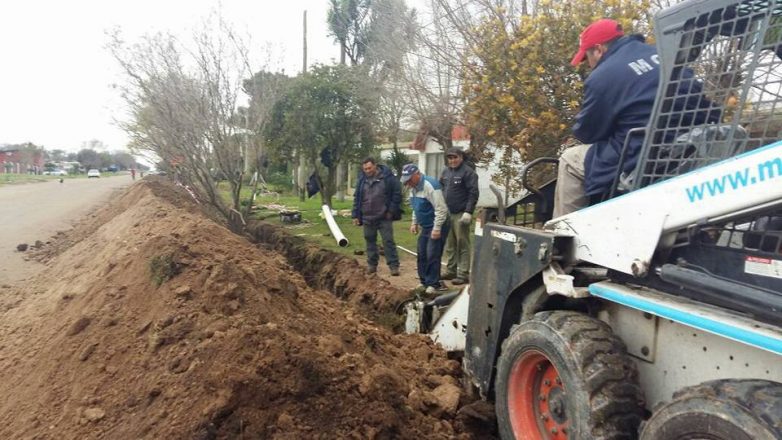 Miramar: En el barrio “El Paraiso” esta proyectado 53 cuadras de cloacas
