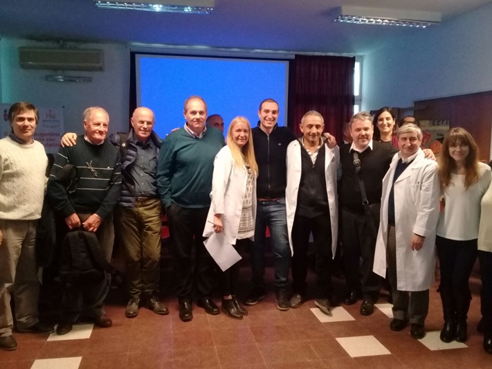La Plata: Capacitación  de Telesalud del Garrahan, General Alvarado presente.
