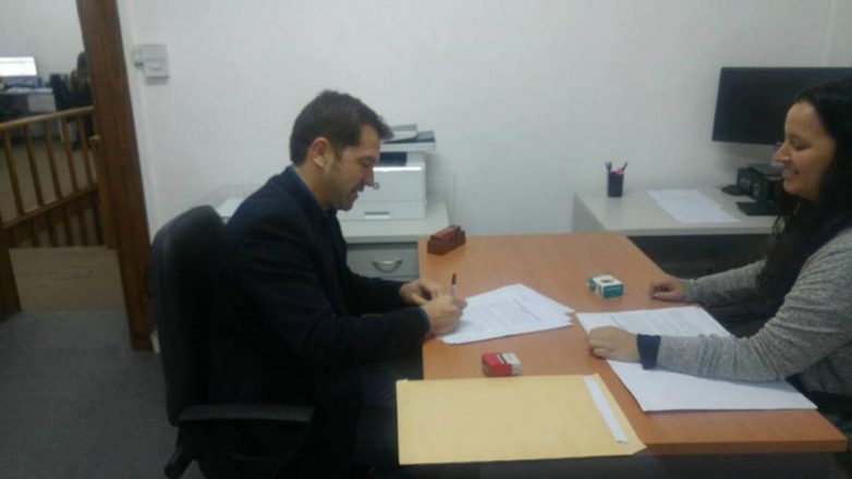Llega el SAME Provincia a Gral. Alvarado, el jefe comunal Di Cesare firmó el convenio en La Plata
