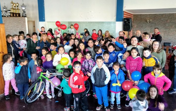 En distintos barrios de Miramar se festejó el Día del Niño
