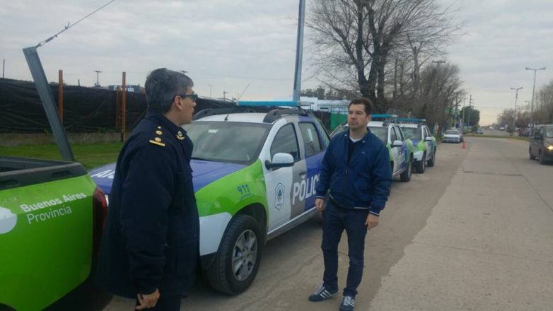 Gral. Alvarado: el jefe comunal Di Cesare recibió los móviles policiales