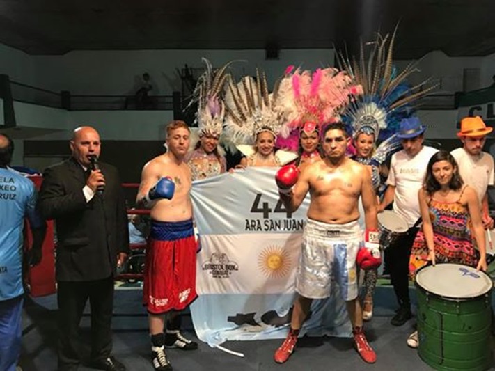 Miramar: Excelente show boxistico en el Club Sud América