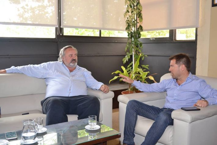 Miramar: se reunió el Jefe Comunal G. Di Cesare con el Ministro de Gobierno J. de la Torre