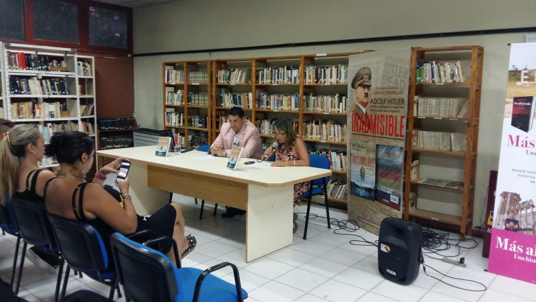 Biblioteca Municipal: se presentó el libro “Inadmisible” de Mariano Rodríguez