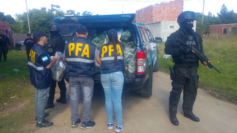 Mar del Plata: la Policía Federal Argentina desmanteló un vivero de marihuana