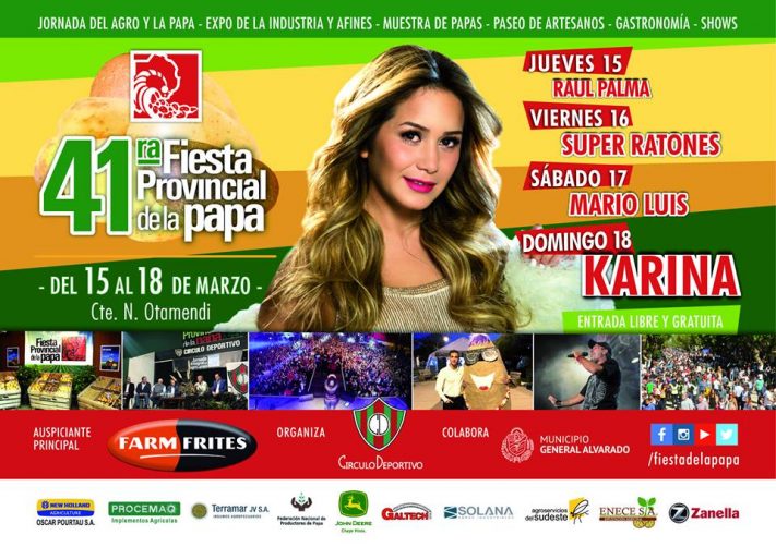 Otamendi: Se viene la 41° Edición de la Fiesta Provincial de la Papa. Cierra karina.