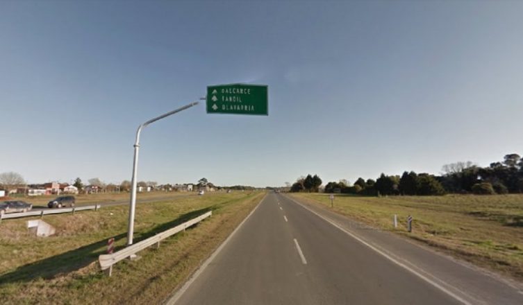 Ruta 2: hallan cadáver de un hombre amordazado y envuelto en una bolsa