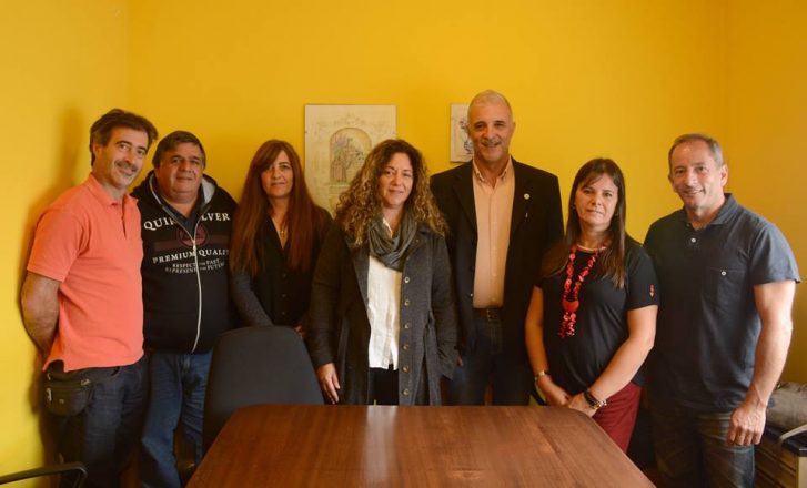 Miramar: el ISSE recibió a directivos de la UNMDP