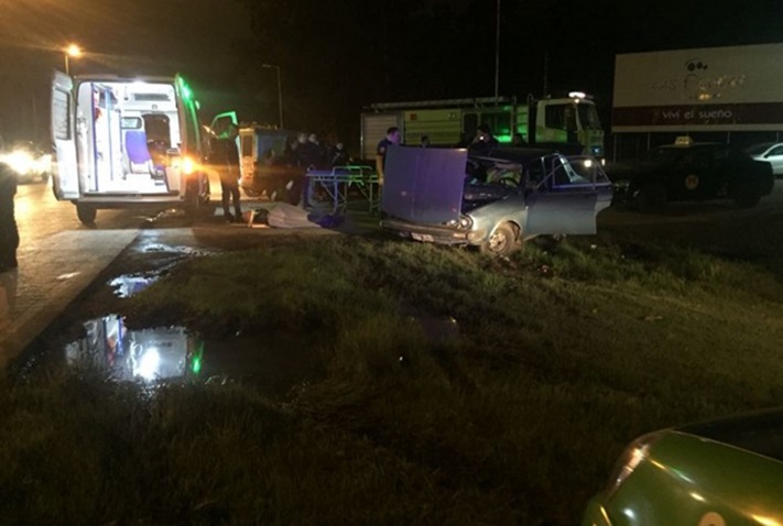 Cinco heridos por un triple choque a la altura de Rumencó