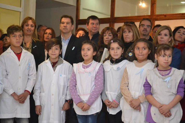 HCD General Alvarado: juraron a la bandera los alumnos de 4° año