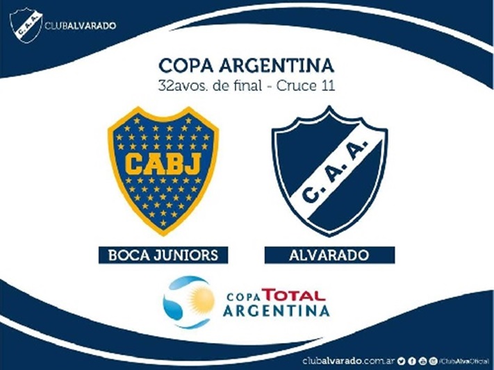 Alvarado-Boca: habrá venta de populares en Mar del Plata