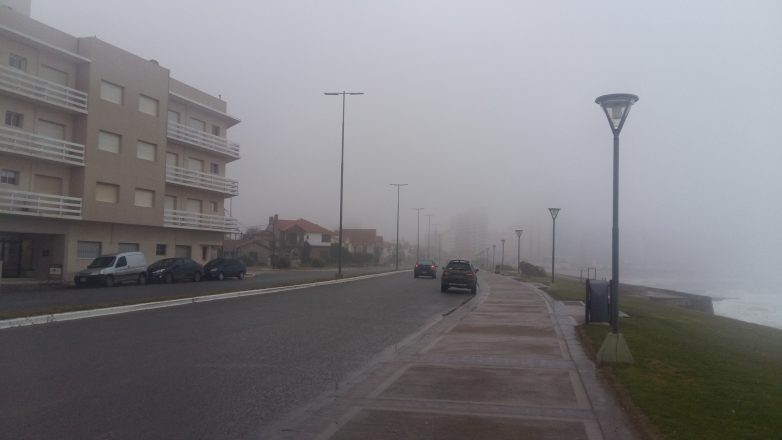 Alerta por bancos de niebla en toda la Costa Atlántica