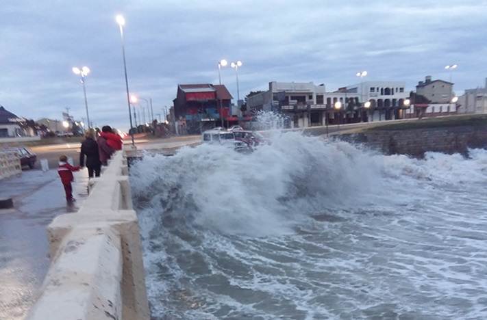 Alerta meteorológico por tormentas fuertes en Miramar y zona
