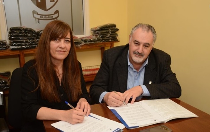 Miramar: Convenio entre la UNMDP y AMEP (Asociación Mutual El Principito)