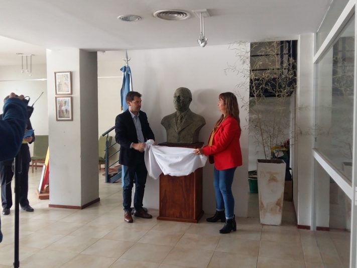 Miramar rindió homenaje a su fundador, Fortunato de la Plaza, en el 130 aniversario