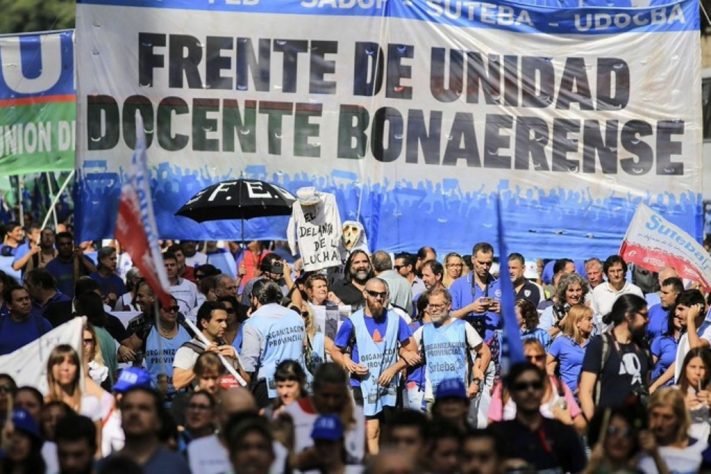 El Frente de Unidad Docente realiza un paro por 48 horas esta semana y se profundiza el conflicto