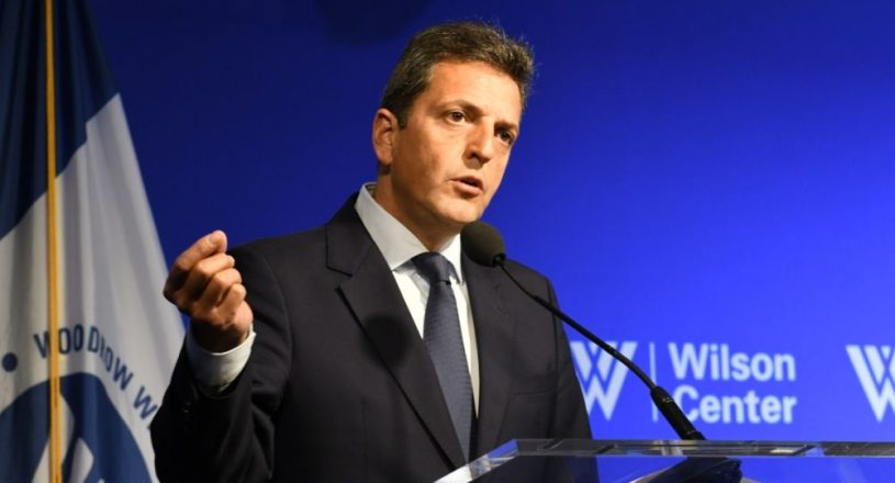 Sergio Massa: “entre el Fondo y los argentinos, yo elijo a los argentinos”