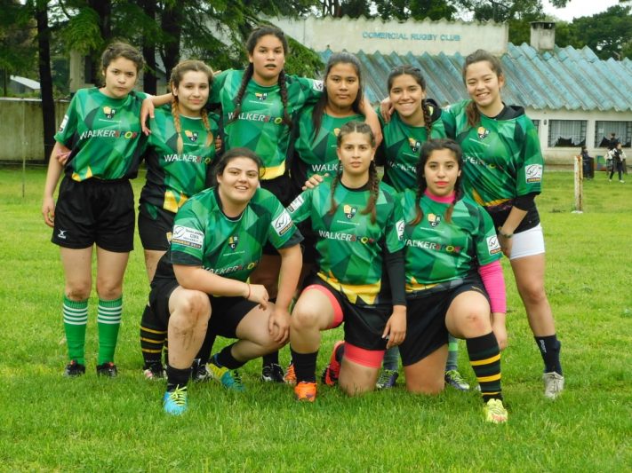 Se jugó el primer partido de rugby femenino representando a Miramar Rugby Club.