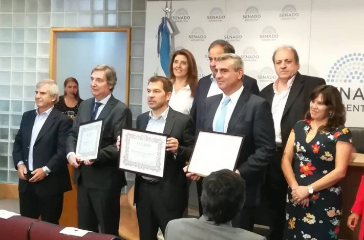 Gral Alvarado: el Senado reconoció la buena gestión municipal de Di Cesare