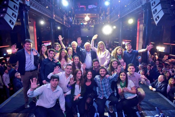 Lanzamiento de “Encuentro Progresista”: Lifschitz, Stolbizer y Alfonsín.