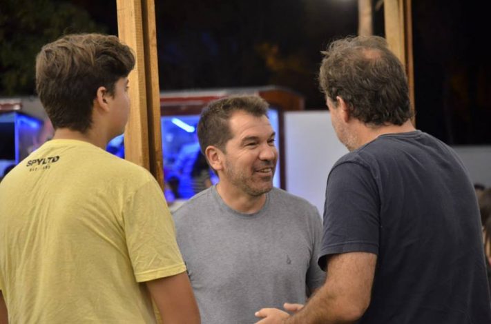 Germán Di Cesare junto a Juan Pablo de Jesús en la lista del Frente de Todos en la quinta sección