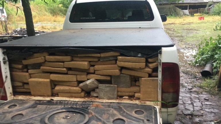 Secuestraron más de mil kilos de marihuana que iba a ser comercializada en la Costa Atlántica