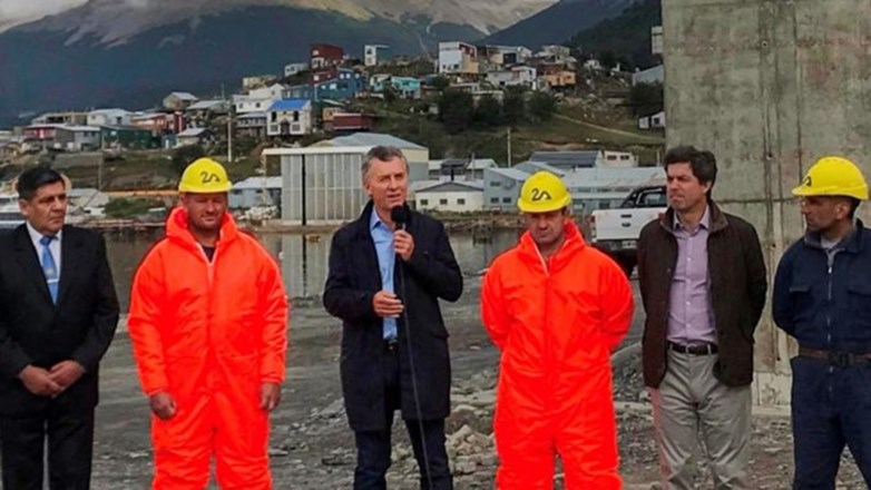 Macri en Ushuaia:  “este es el camino, no hay otro. Es por acá”